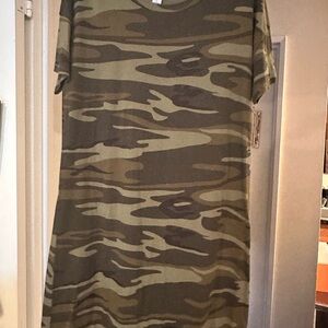 Alternative Camouflage Tee Dress